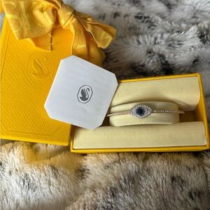 Swarovski Gold Bracelet with Eye Design